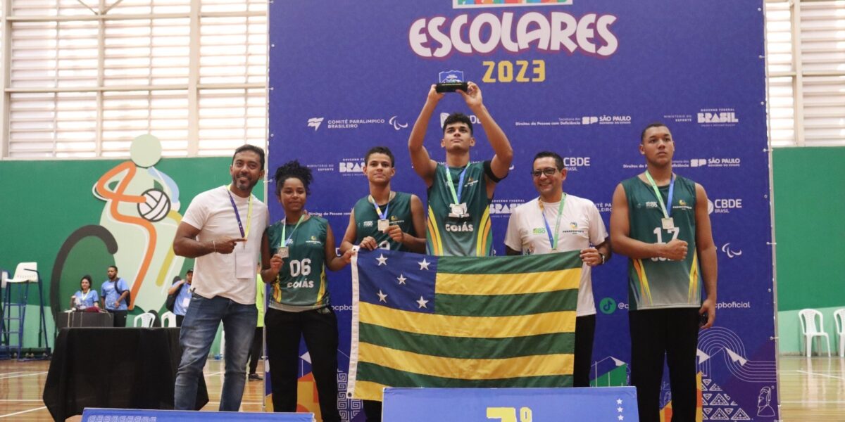 Com delegação recorde, Goiás conquista 71 medalhas nas Paralimpíadas Escolares