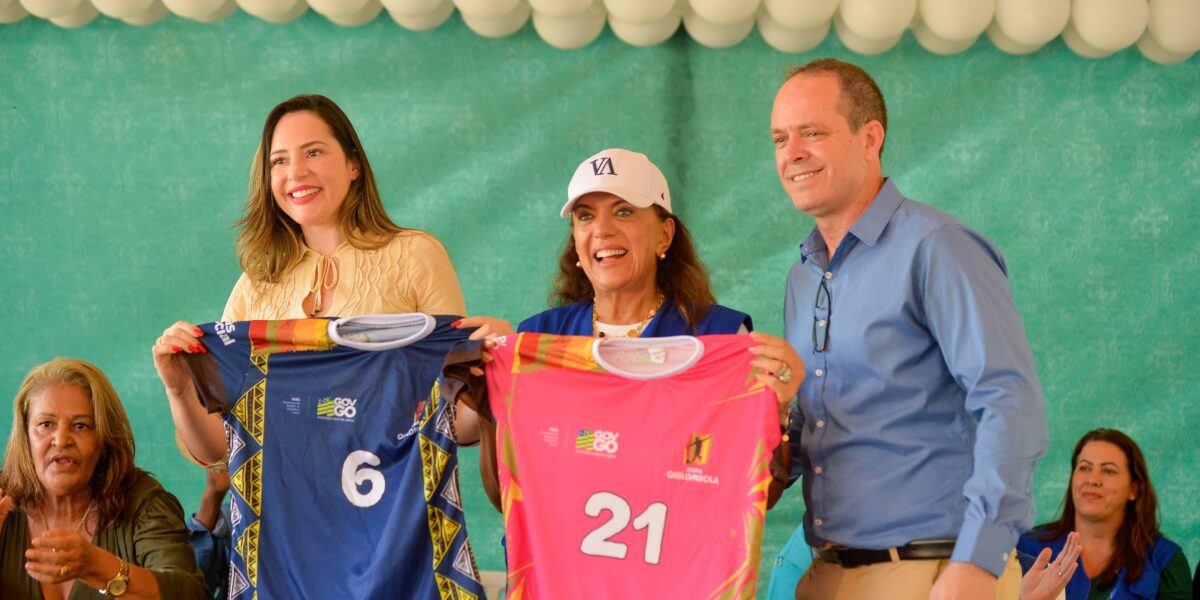 Gracinha Caiado anuncia Copa Quilombola 2024, em São João D’Aliança