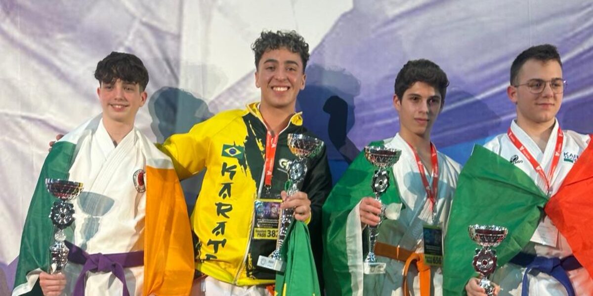 Goiás brilha com título e medalhas no Open e Campeonato Mundial de Karatê, em Malta