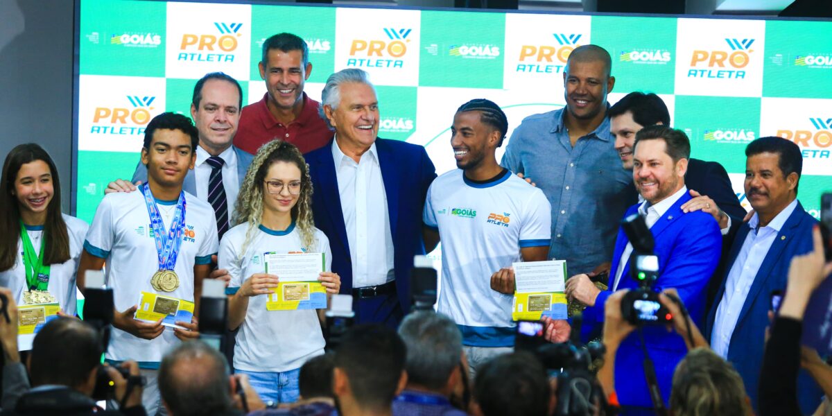 Governo de Goiás quita 9ª parcela do ano do Pró-Atleta para os 600 bolsistas