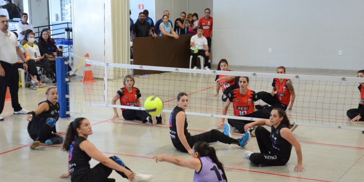 Com dois times goianos, Ginásio Rio Vermelho sedia Campeonato Brasileiro de Vôlei Sentado