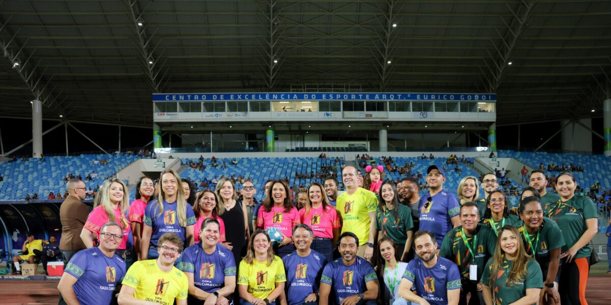 Em Goiânia, Gracinha Caiado premia campeões da 3ª Copa Quilombola