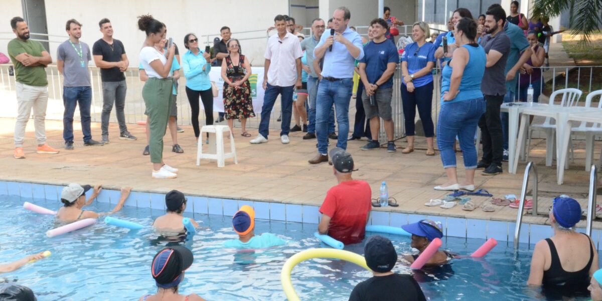 Governo de Goiás assina ordem de serviço para aquecimento das piscinas da Praça de Esportes do Setor Pedro Ludovico