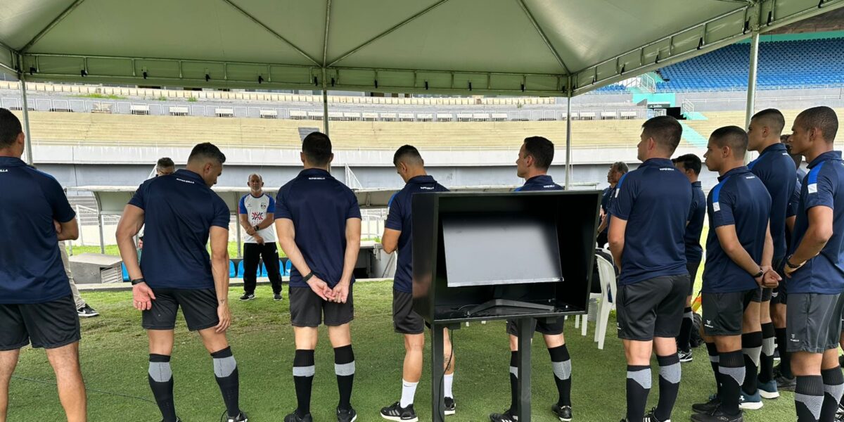 Estádio Serra Dourada recebe Curso de Homologação para Árbitros de Vídeo