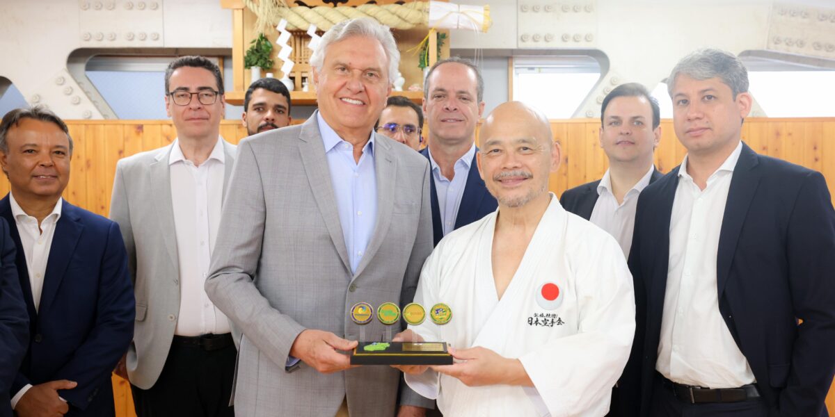 Ronaldo Caiado reforça parceria com maior associação de karatê do mundo para inclusão social por meio do esporte