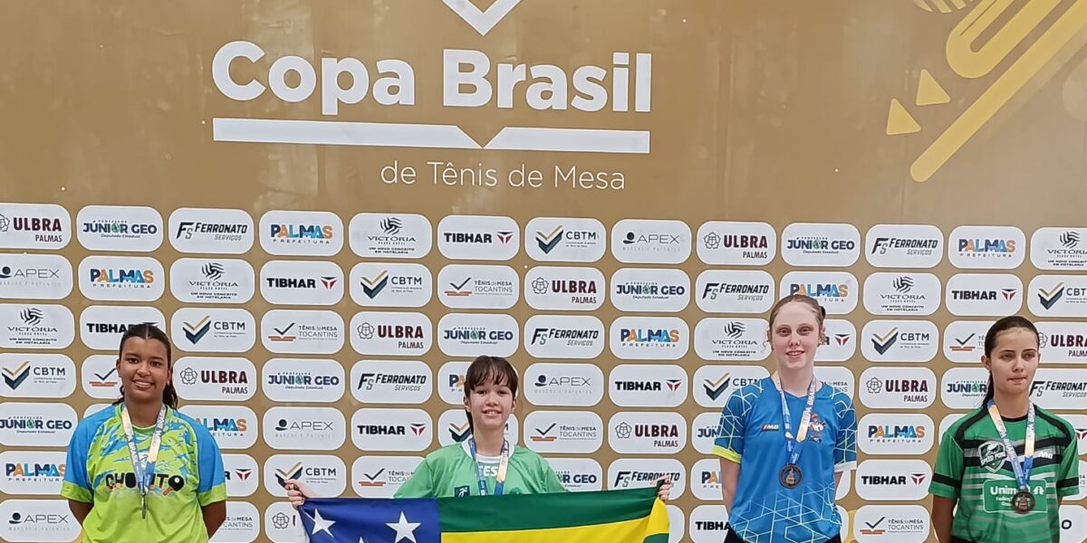 Yumi Iwamoto conquista três medalhas de ouro na Copa do Brasil de Tênis de Mesa