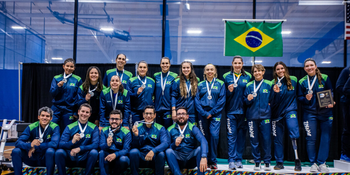 Com goianos nos times, Brasil conquista duas medalhas de prata na Copa do Mundo de Vôlei Sentado