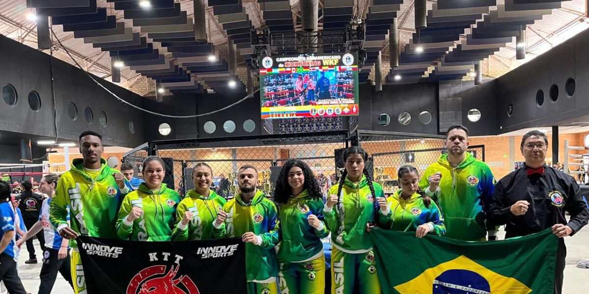 Goiás realiza excelente campanha em Campeonato Pan-Americano de Kickboxing, na Colômbia