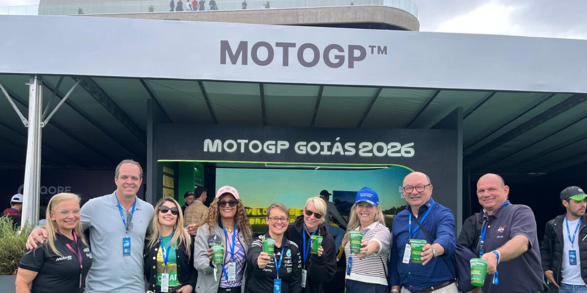 Governo de Goiás promove etapa goiana da MotoGP 2026 no Grande Prêmio de Fórmula 1, em São Paulo