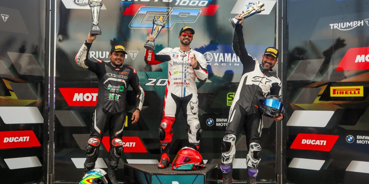Piloto goiano Eduardo Marques conquista Campeonato Brasileiro de Motovelocidade