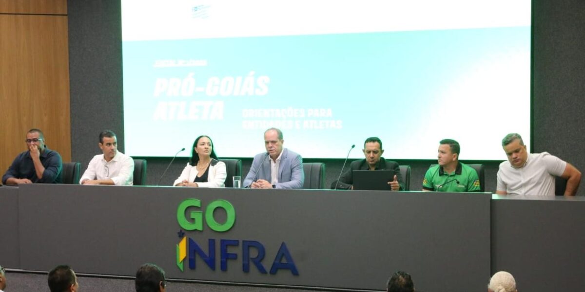 Governo de Goiás publica edital do Pró-Goiás Atleta 2026