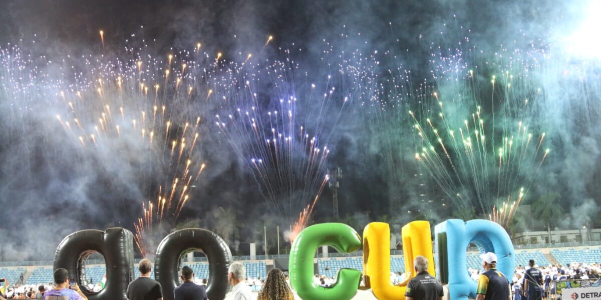 Com abertura e encerramento no Estádio Olímpico, Go Cup reúne mais de 5 mil crianças