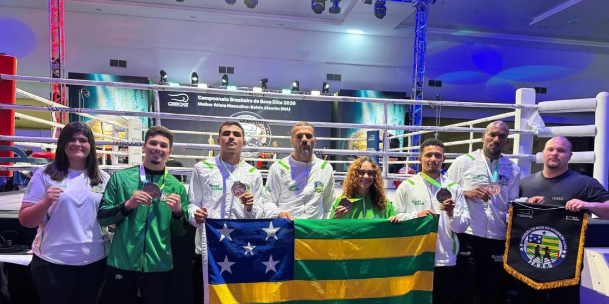 Alunos do Projeto Construindo Campeões conquistam cinco medalhas no Campeonato Brasileiro de Boxe Elite Masculino e Feminino