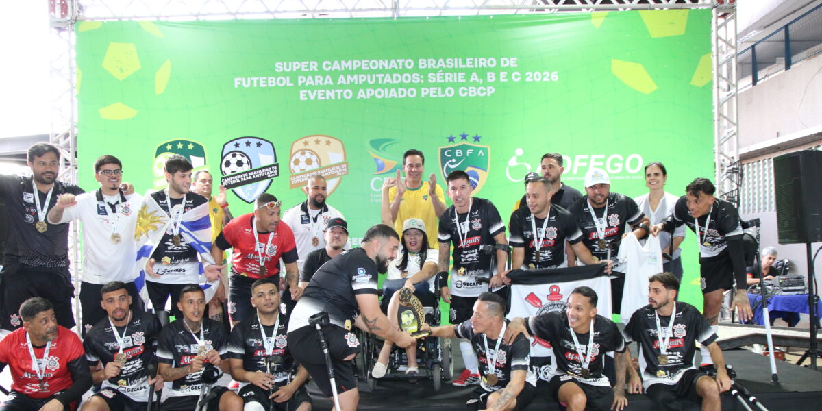 Com finais no Estádio Olímpico, Goiânia recebe Campeonato Brasileiro de Futebol de Amputados