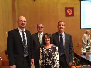 Representantes do CONFAP visitam entidades russas de pesquisa.