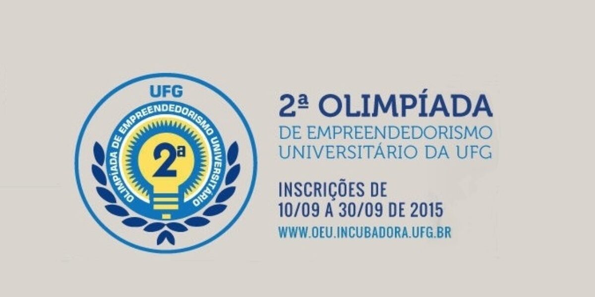 UFG inscreve para Olimpíada de Empreendedorismo Universitário