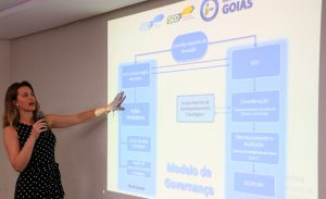 Secretária executiva do Inova Goiás, Aline Figlioli destacou que a ferramenta vai permitir ao governo e ao Conselho Superior monitorar em tempo real as ações do Inova Goiás.