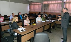 Gestores da SED apresentam ferramenta digital do Inova Goiás na Fapeg. 