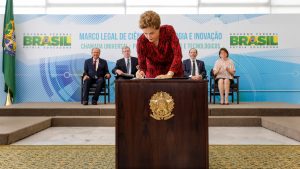Dilma sancional Marco Legal de CT&I.
