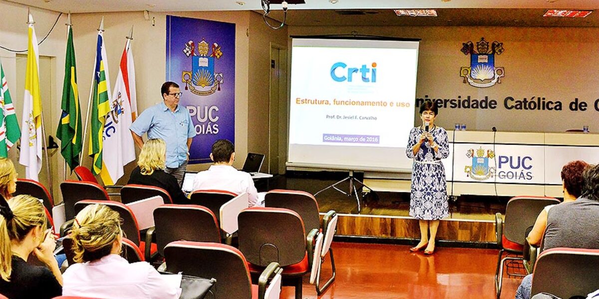 CRTI é tema de palestra para mestres e doutores na PUC Goiás