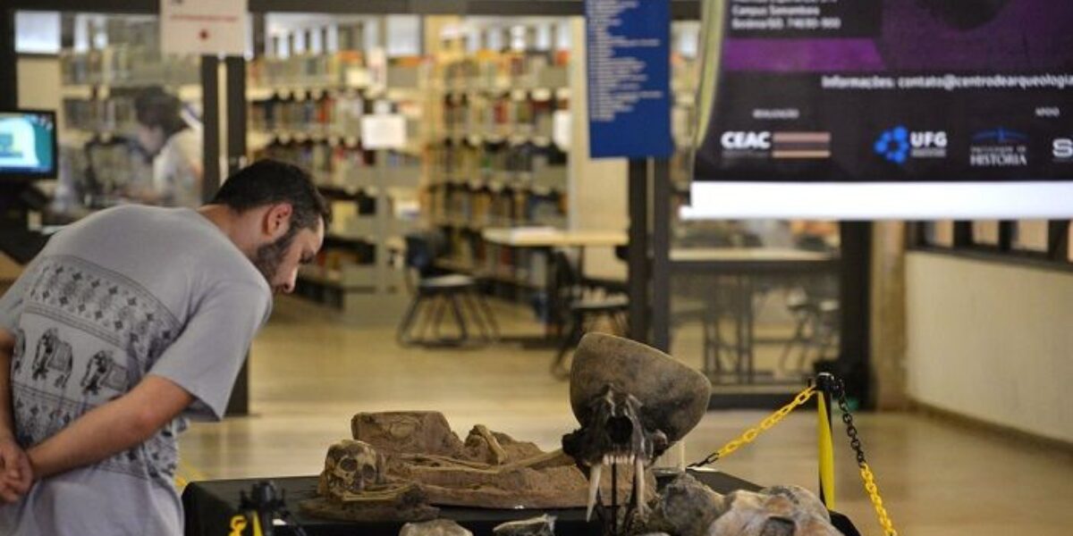 UFG – Aberta exposição arqueológica na Biblioteca Central