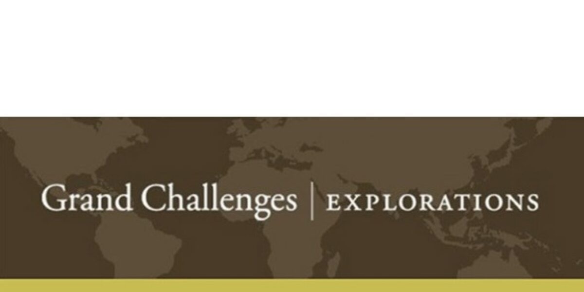 Iniciativa da Fundação Gates em parceria com FAPs, Grand Challenges Explorations financia desafios de saúde global