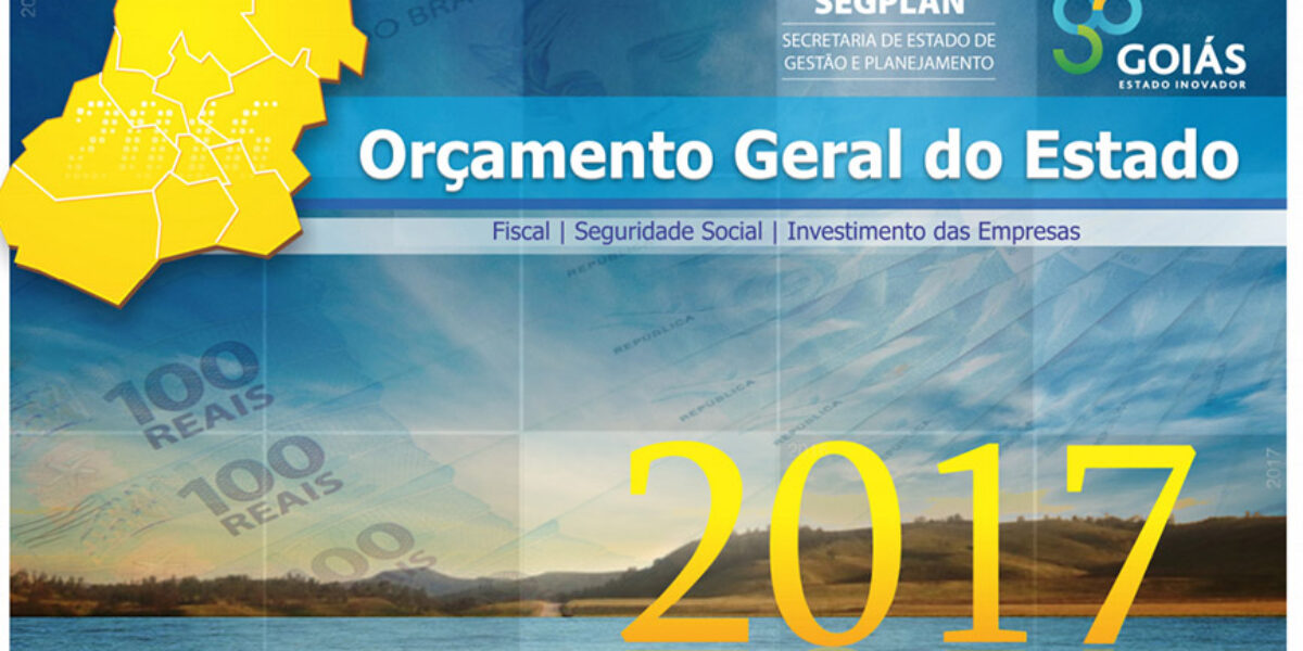 Segplan publica orçamento de 2017