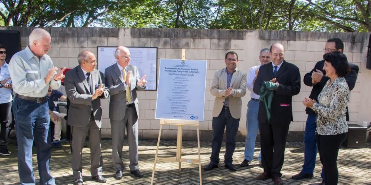 UFG inaugura Laboratório de Anatomia Animal e Comparada