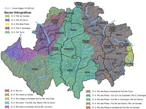 organização de dados do atlas rural