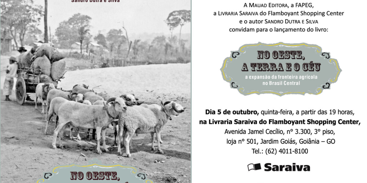 Pesquisador apoiado pela Fapeg lança livro sobre expansão agrícola em Goiás