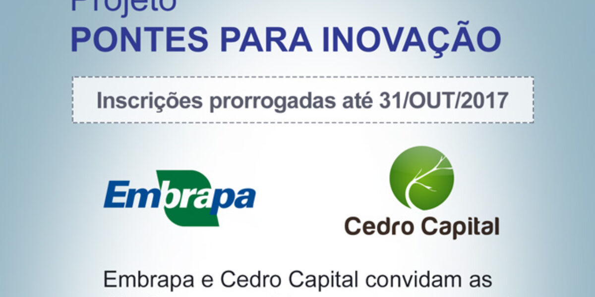 Embrapa e Cedro Capital investem em aceleração e expansão de agritechs