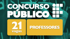 concurso para professor ifg