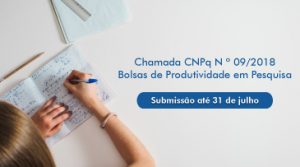 CNPq recebe propostas de bolsas PQ 