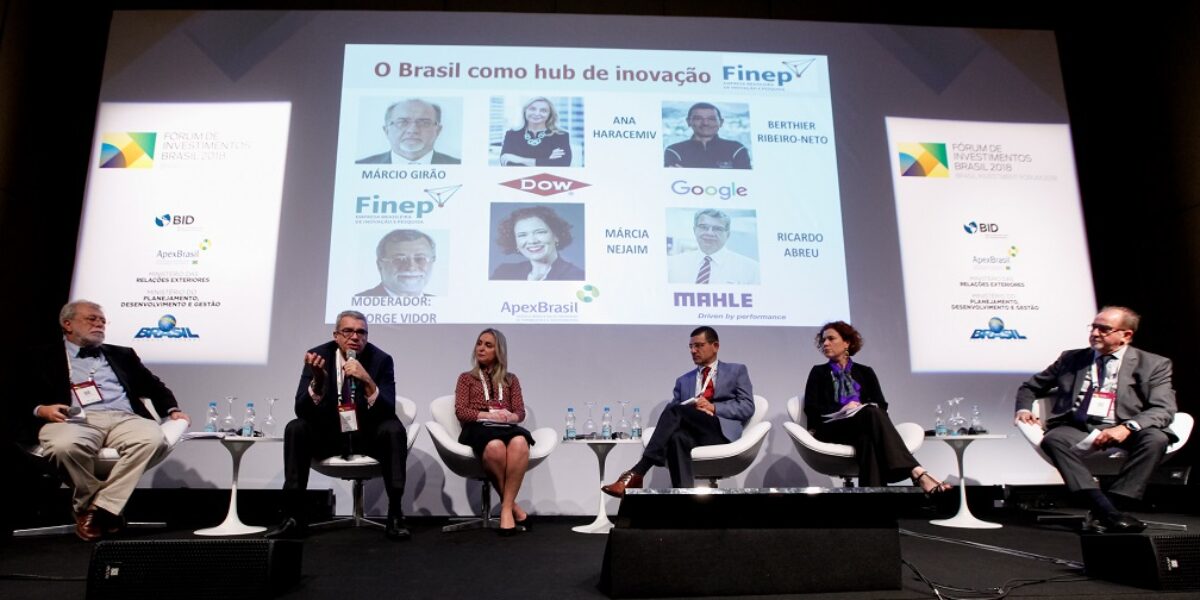 Potencial brasileiro é foco de debate da Finep em Fórum de Investimentos