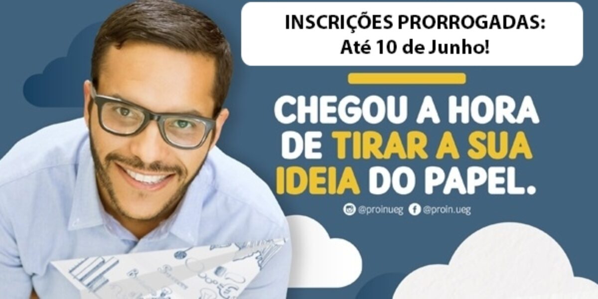 UEG prorroga inscrições ao Programa de Incubadoras até o dia 10