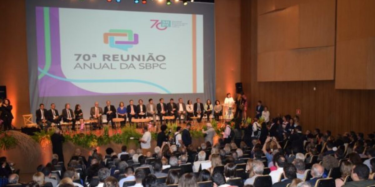 Fapeg participa da 70ª Reunião Anual da SBPC