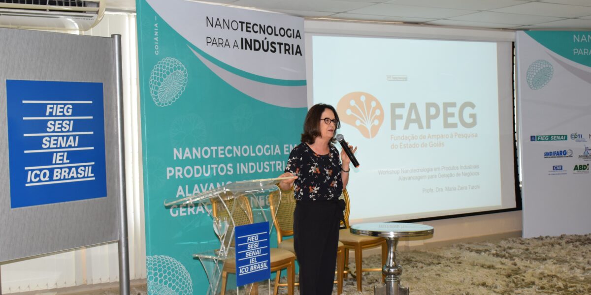 Presidente da Fapeg fala sobre o papel da instituições de pesquisa para a inovação da indústria em workshop na Fieg