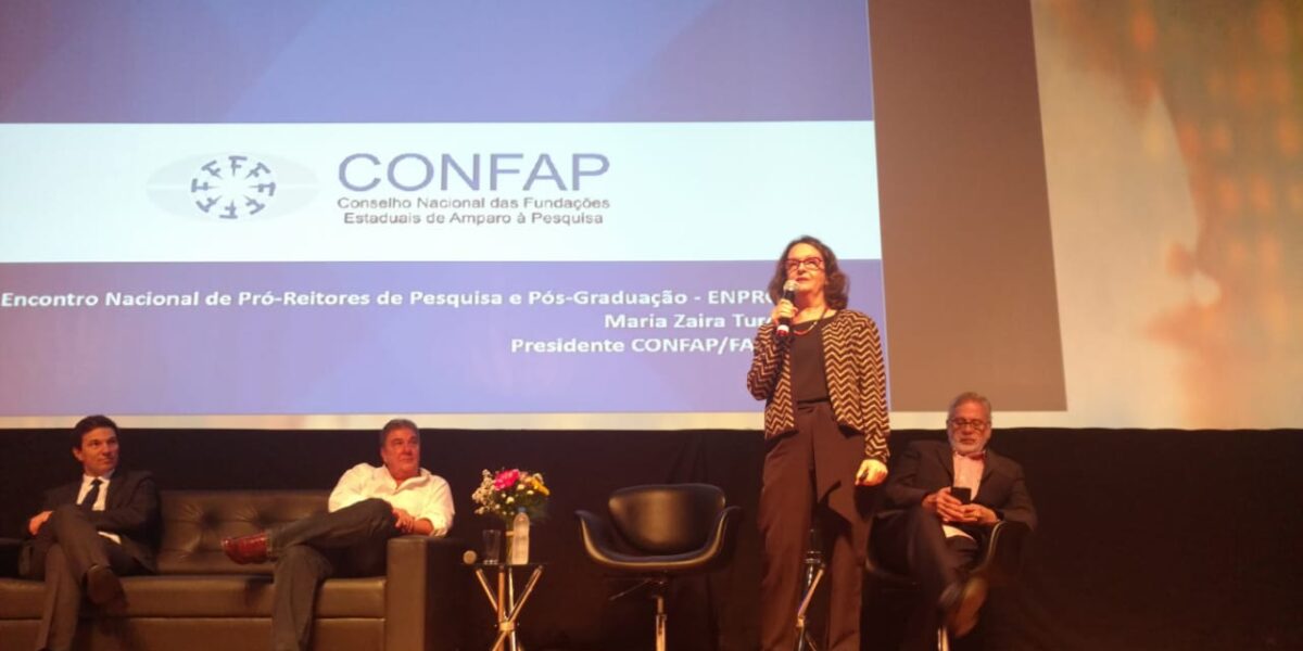 Presidente da Fapeg participa de encontro de pró-reitores de Pesquisa e Pós-Graduação, em Santa Catarina