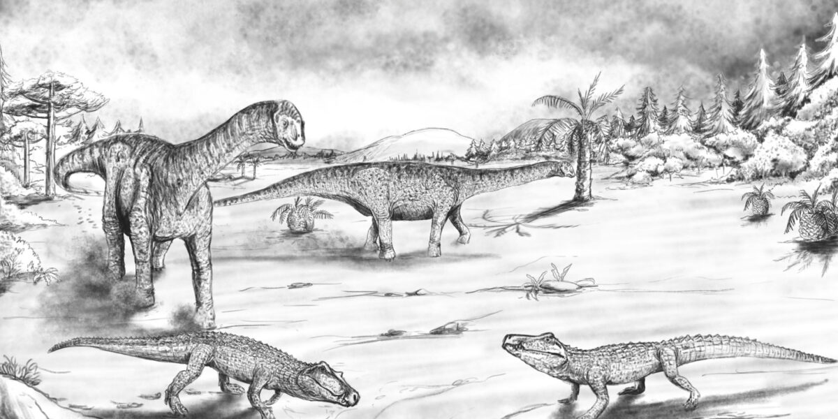 Pesquisadores descobrem fósseis de dinossauros no sul de Goiás