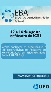 III encontro de biodiversidade animal