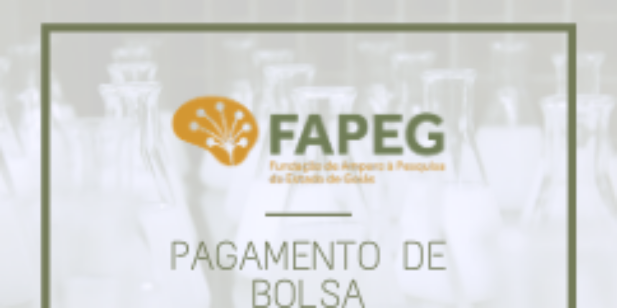 Comunicado – Pagamento Bolsas Dezembro 2019