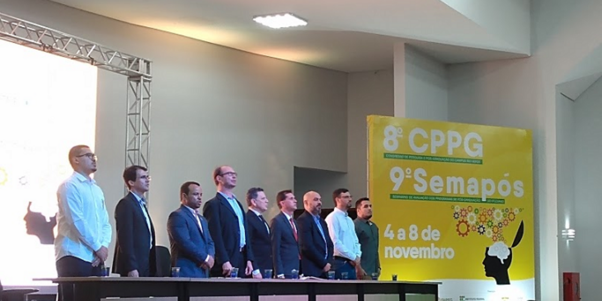 Presidente da Fapeg participa de eventos do IF Goiano de pesquisa e inovação