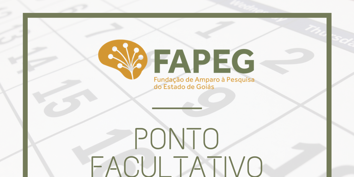 Governo de Goiás decreta ponto facultativo na segunda-feira, dia 20