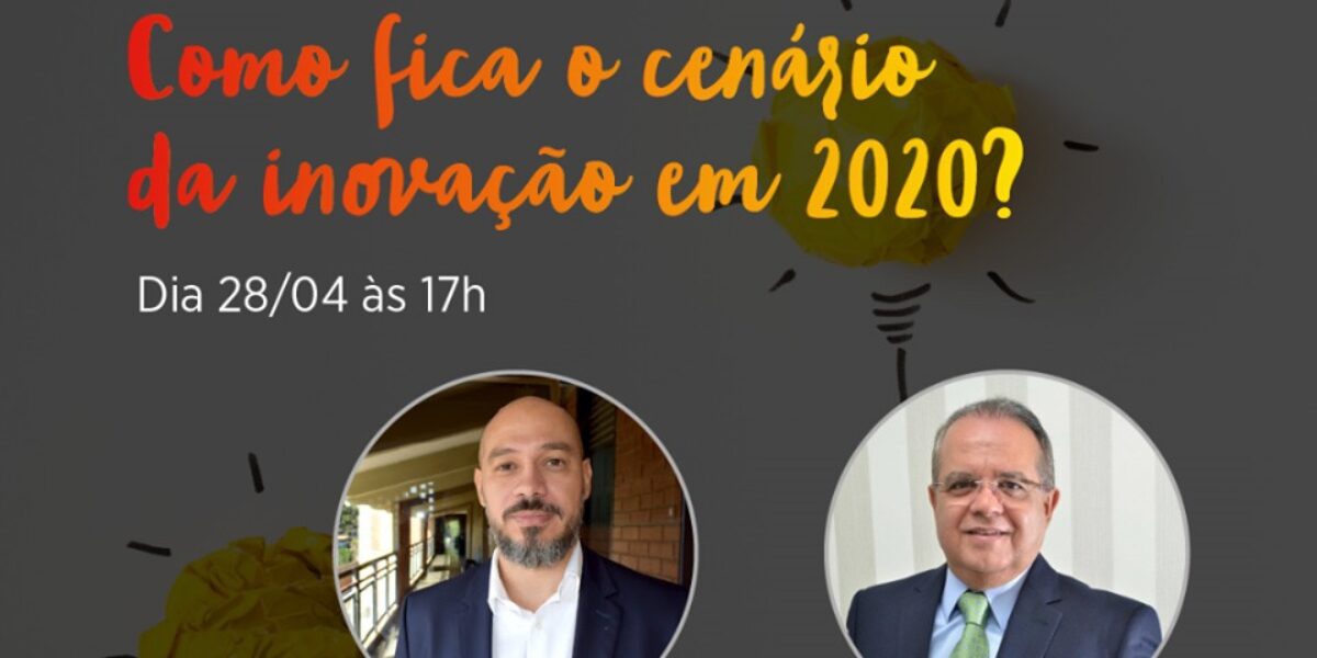 Presidente da Fapeg participa, nesta terça-feira (28), de live sobre o cenário da inovação em 2020