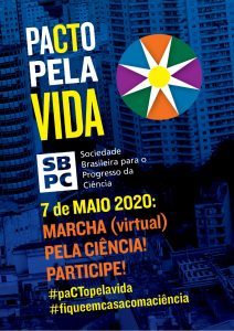 Marcha virtual pela ciência