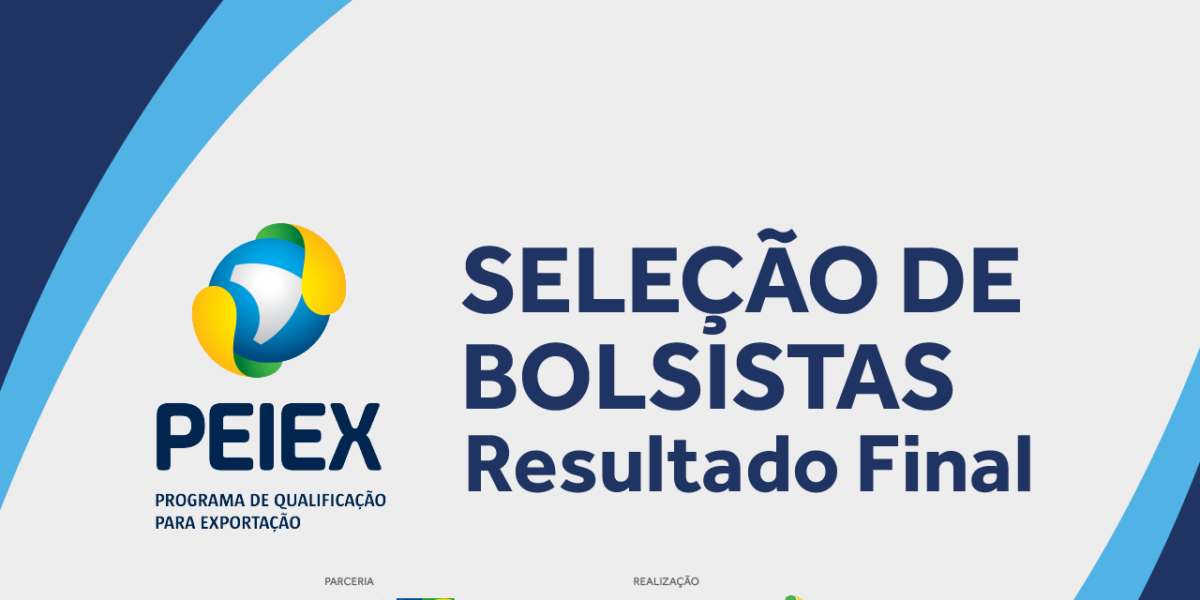 Publicado resultado final do Peiex