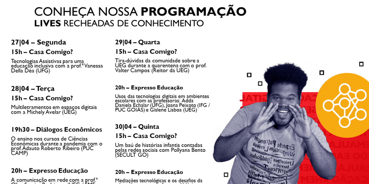 UEG TV discute Educação e as Tecnologias Digitais