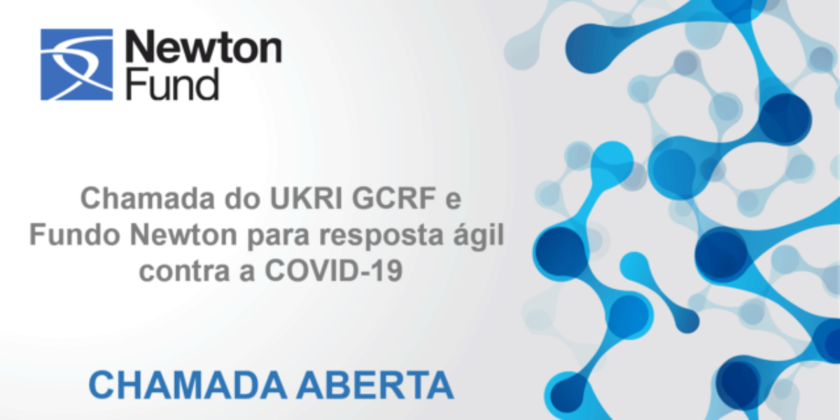 Pesquisadores brasileiros podem participar de chamada britânica de Pesquisa para Respostas Rápidas à Covid-19