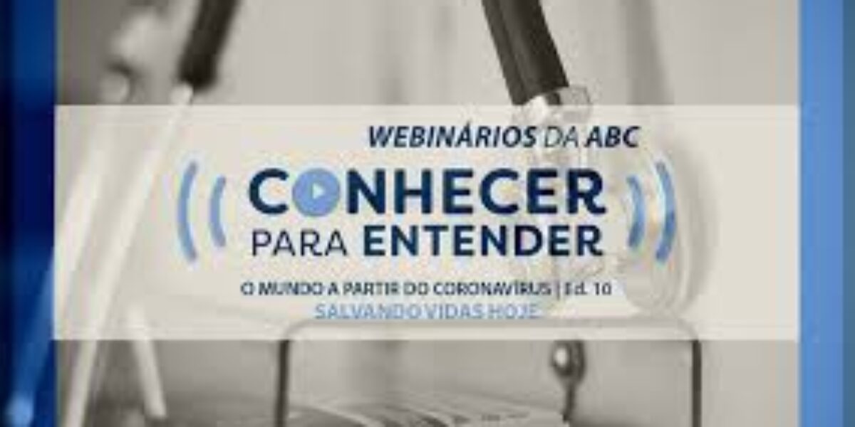 Salvando Vidas Hoje é tema de webinar da Academia Brasileira de Ciências