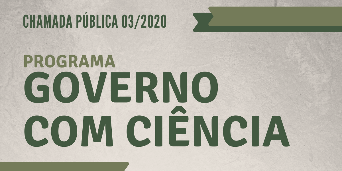 Programa Governo com Ciência busca inovações na gestão pública